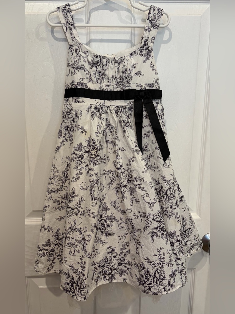 Dress Floral Bonnie Jean Girls Size 7